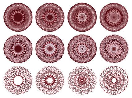 复杂的安全模式02——矢量素材