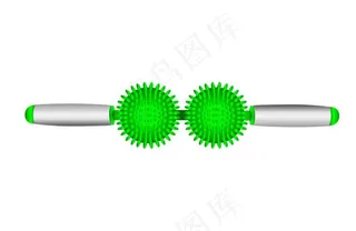 绿色肌肉按摩棒图片