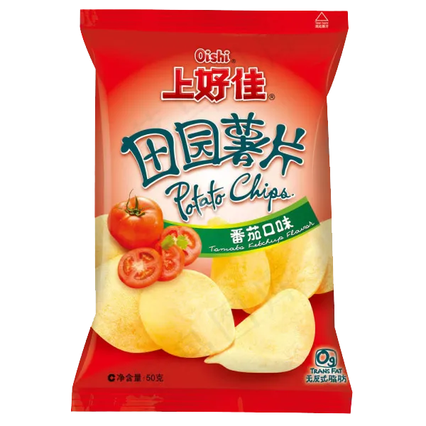 各种进口袋装薯片png免抠素材