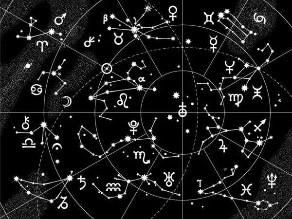 卡通12星座图案06—矢量素材