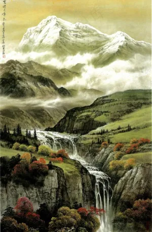 云卷千峰色图片