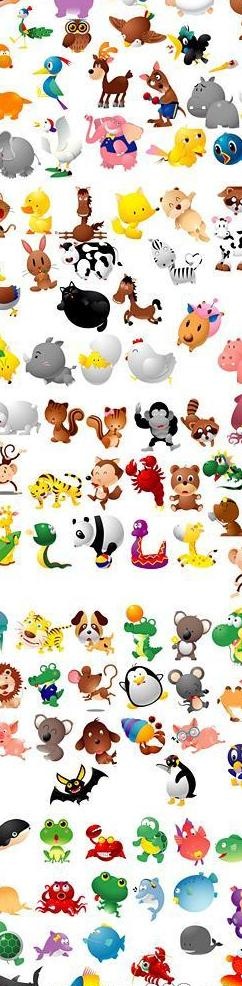 100款*矢量动物大全