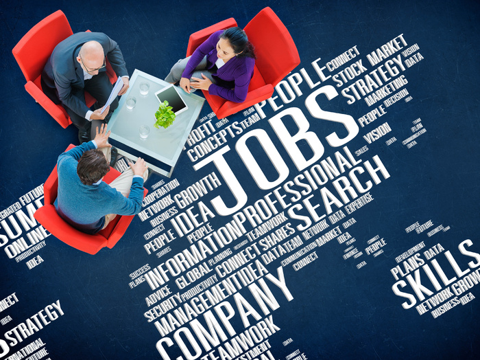 开会研讨的职业人物