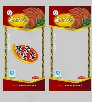 鸭掌包装图片