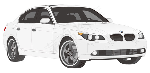宝马BMW越野车矢量图
