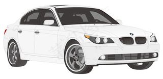 宝马BMW越野车矢量图