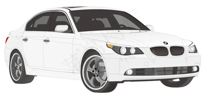 宝马BMW越野车矢量图 宝马BMW越野车矢量图