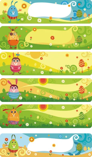 实用可爱背景矢量素材