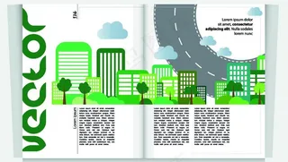 城市背景杂志封面图片