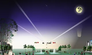 房屋建筑效果图素材图片