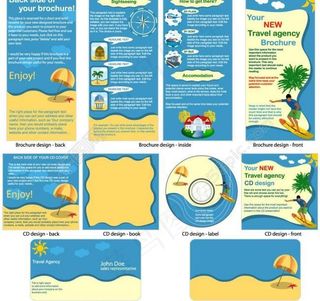 度假旅游背景图片