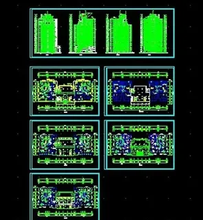 高层商住楼 CAD装修图