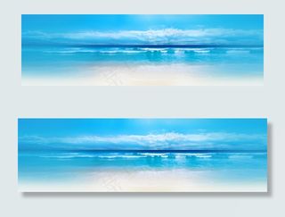 banner蓝色背景