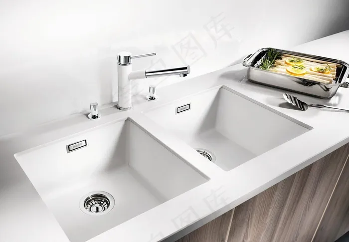 厨房厨具流理台样板摄影图片