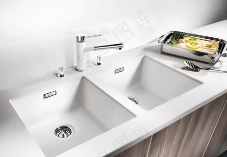 厨房厨具流理台样板摄影图片