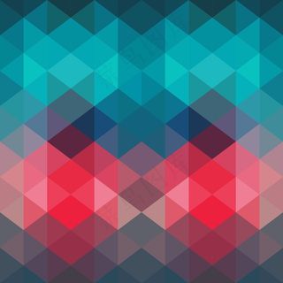 三角形的复古时尚彩色光谱垃圾背景广...