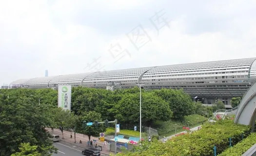 都市艺术相融的广州琶洲展馆图片 都市艺术相融的广州琶洲展馆图片
