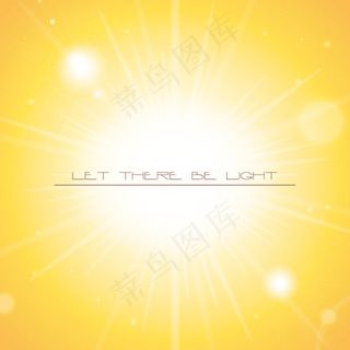 温暖光线背景
