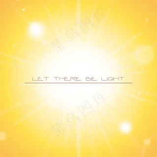 温暖光线背景