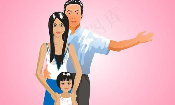 清河的房子矢量素材