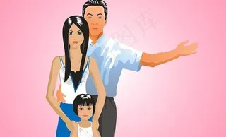 清河的房子矢量素材