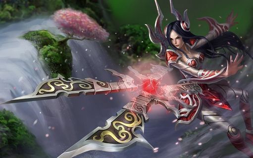 英雄联盟 LOL 龙血武姬01 英雄联盟 LOL 龙血武姬01