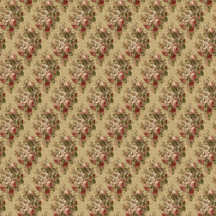 米黄色花纹理背景