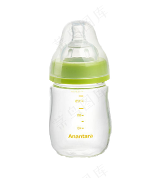 卡通牛奶盒子牛奶瓶免扣背景图片