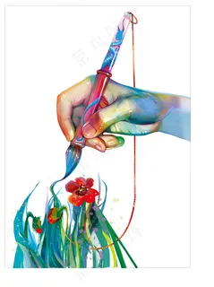 绚丽的手矢量素材免费下载 绚丽的手矢量素材免费下载