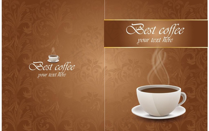 咖啡厅餐牌图片