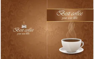 咖啡厅餐牌图片