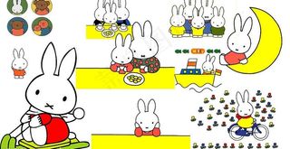 可爱米菲兔图片