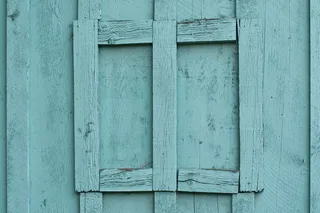 barnwood绿松石框架