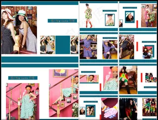 {芭比娃娃}宽幅写真模板