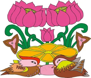 吉祥图案荷花 吉祥图案荷花