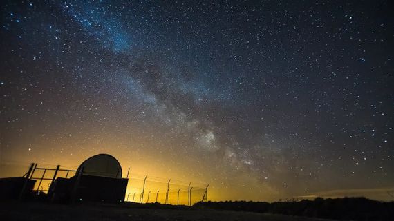延时星空视频素材