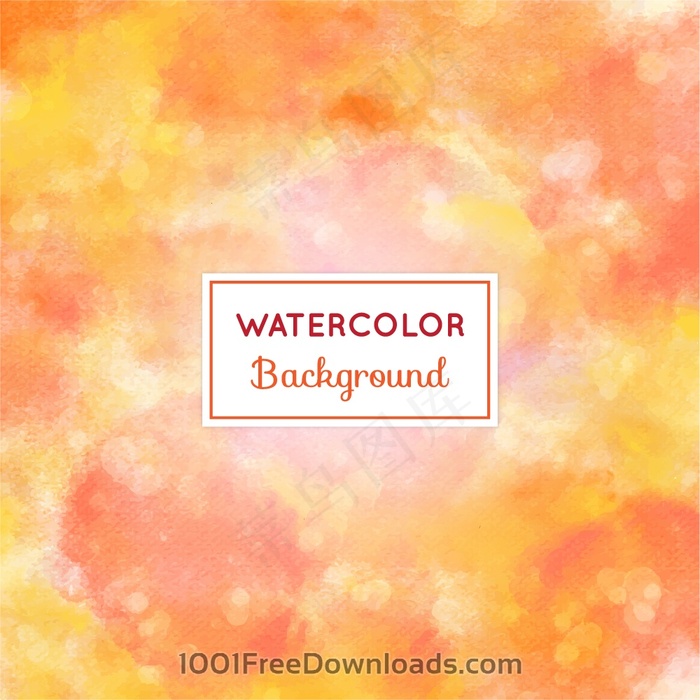 带框架的水彩背景