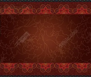 古典花纹 底纹图片