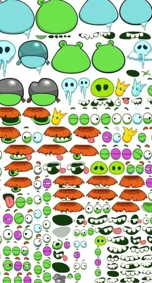 愤怒的小鸟 太空版图片