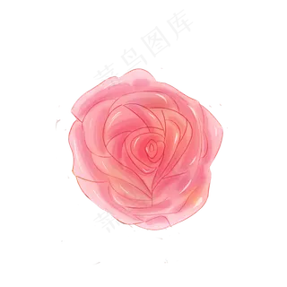 手绘小清新红玫瑰粉玫瑰花元素手绘小清新红玫瑰粉玫瑰花元素