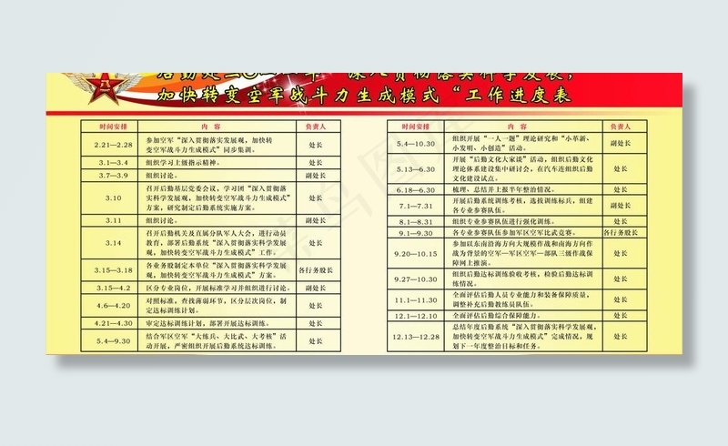 部队宣传栏图片cdr矢量模版下载