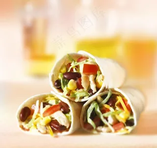 蔬菜肉卷图片