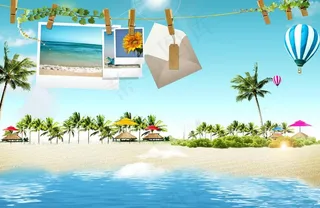 夏季海报图片