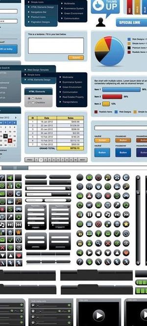 与网页相关矢量素材