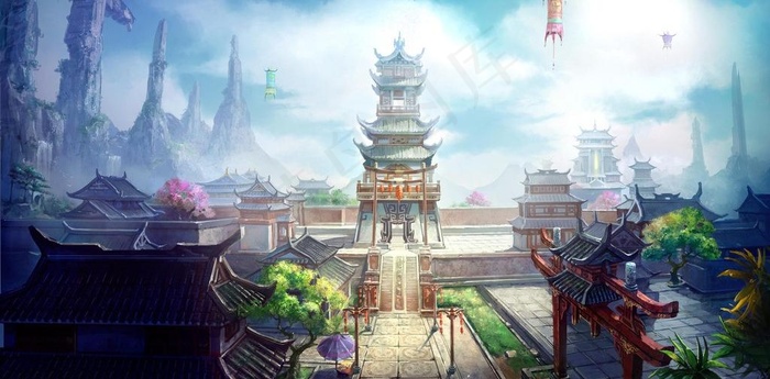 游戏风景图片