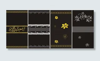 移门花纹图案设计