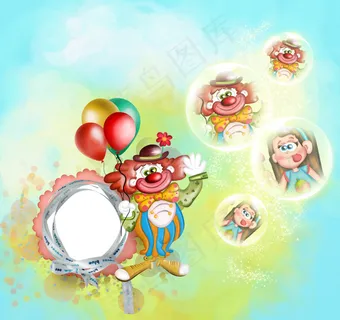 卡通儿童相框图片 卡通儿童相框图片