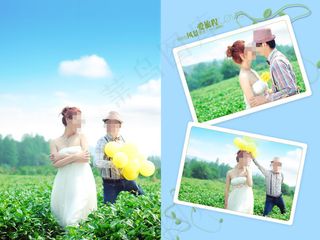 梦想成真婚纱模板