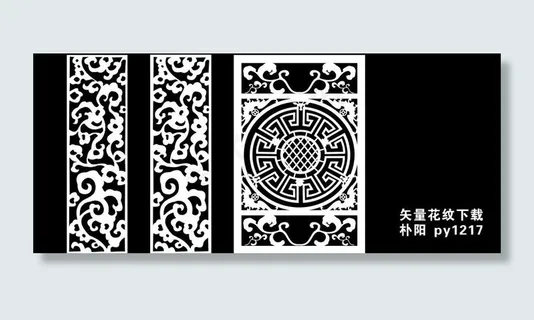 矢量橱窗设计图片