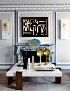 欧式风格壁炉装饰摆件